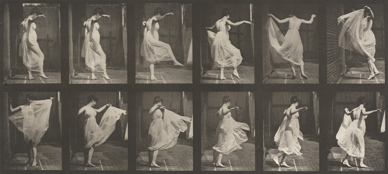 Plate Number 188. Dancing (fancy) by Eadweard Muybridge