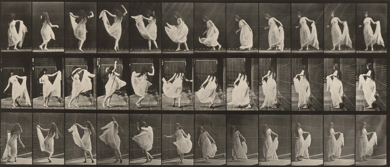 Plate Number 193. Dancing (fancy) by Eadweard Muybridge