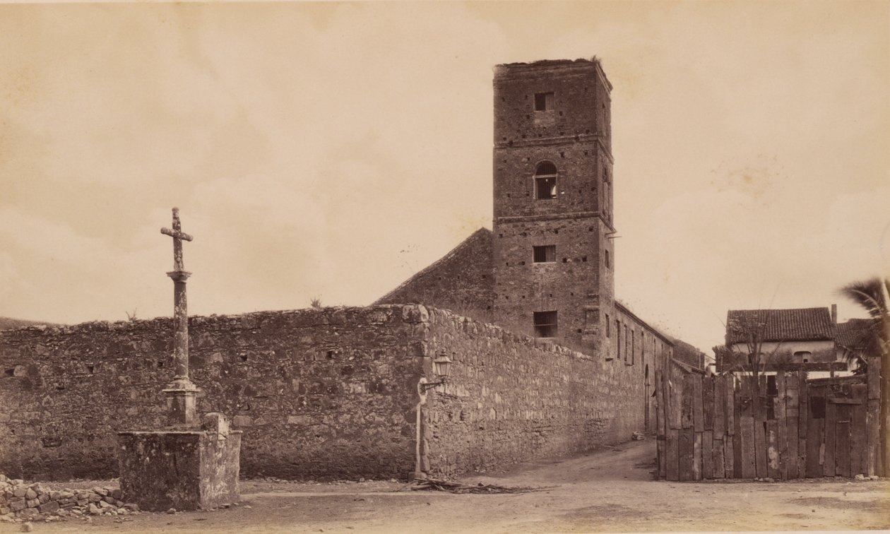 Ruins of the Convent of Las Monjas, Panama by Eadweard Muybridge