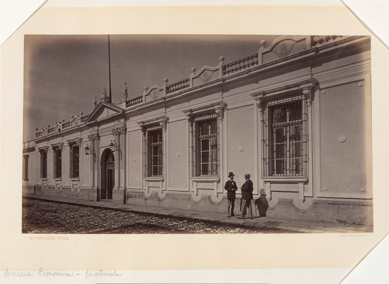 Sociedad Economica, Guatemala by Eadweard Muybridge