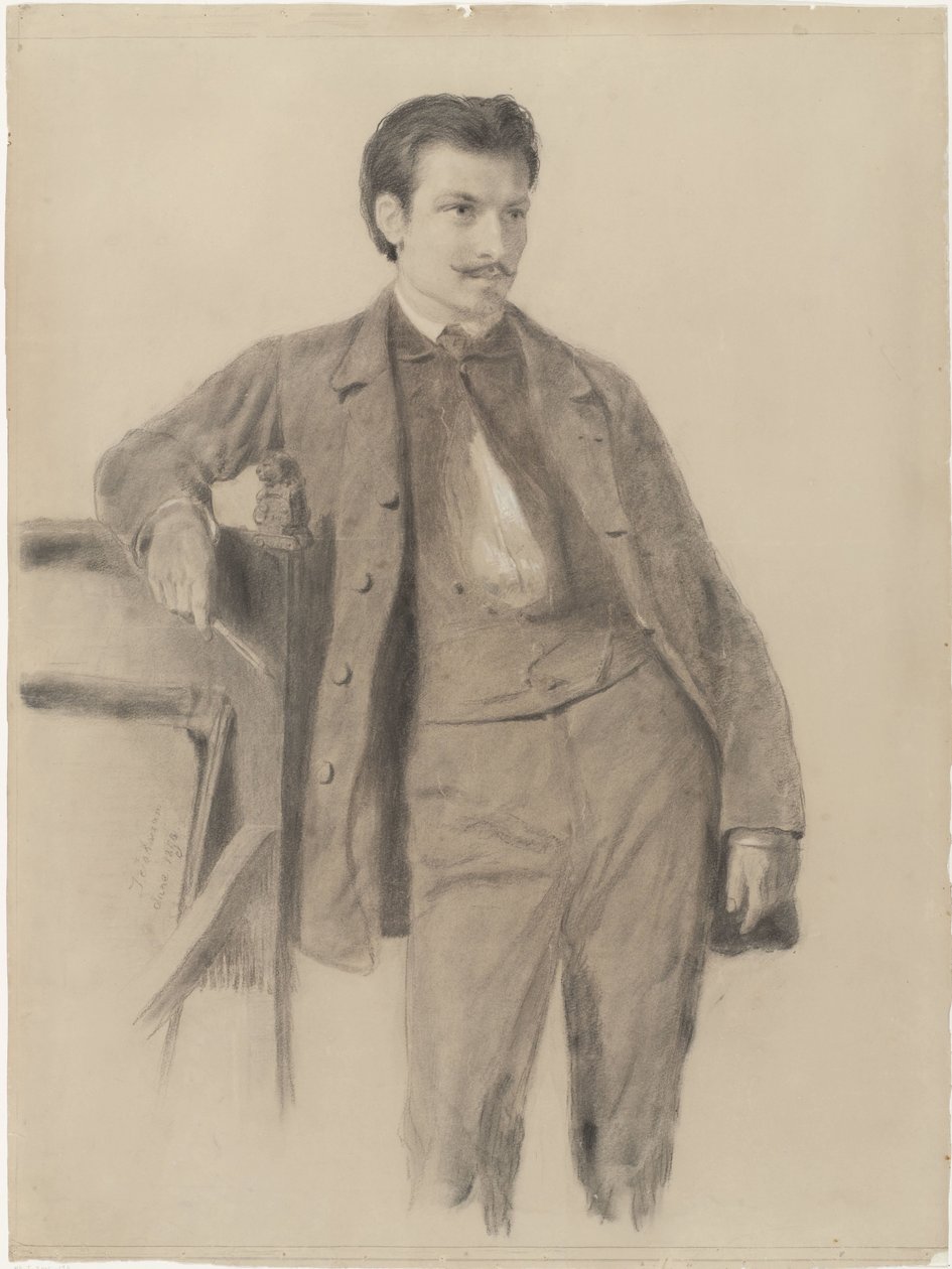 Portrait of Johan Daniël Koelman by Eastman Johnson