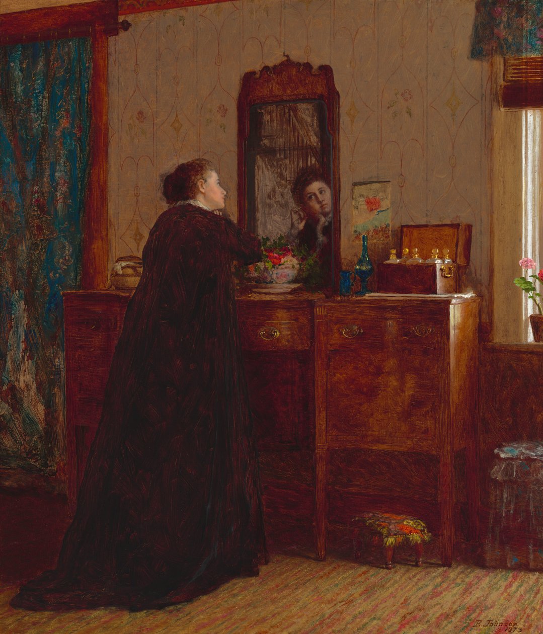 The Toilet by Eastman Johnson