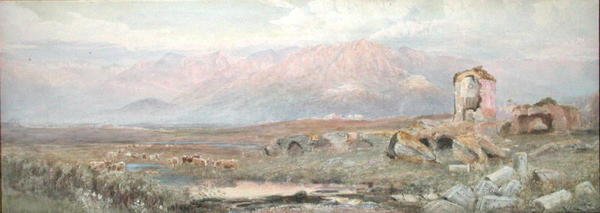 The Campagna, near Rome by Ebenezer Wake Cook