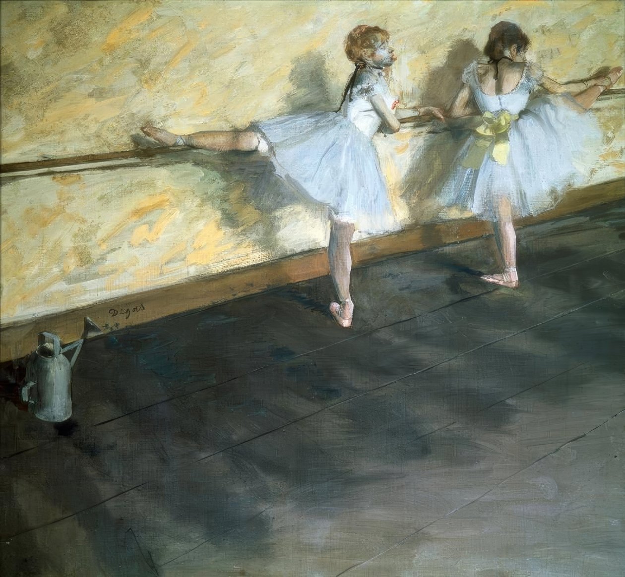 Dancer at the Barre by Edgar Degas