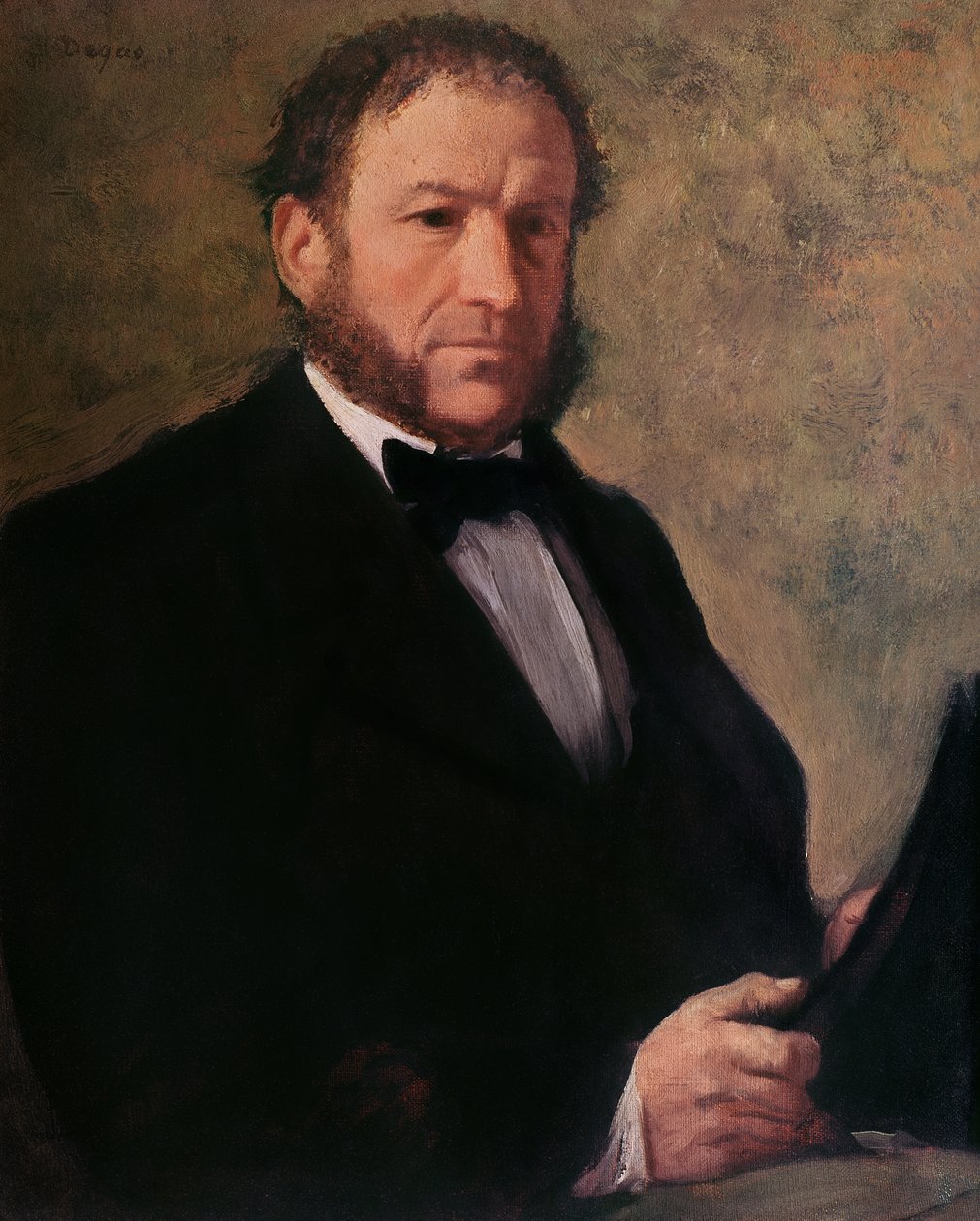 Portrait of Monsieur Ruelle, 1861 by Edgar Degas