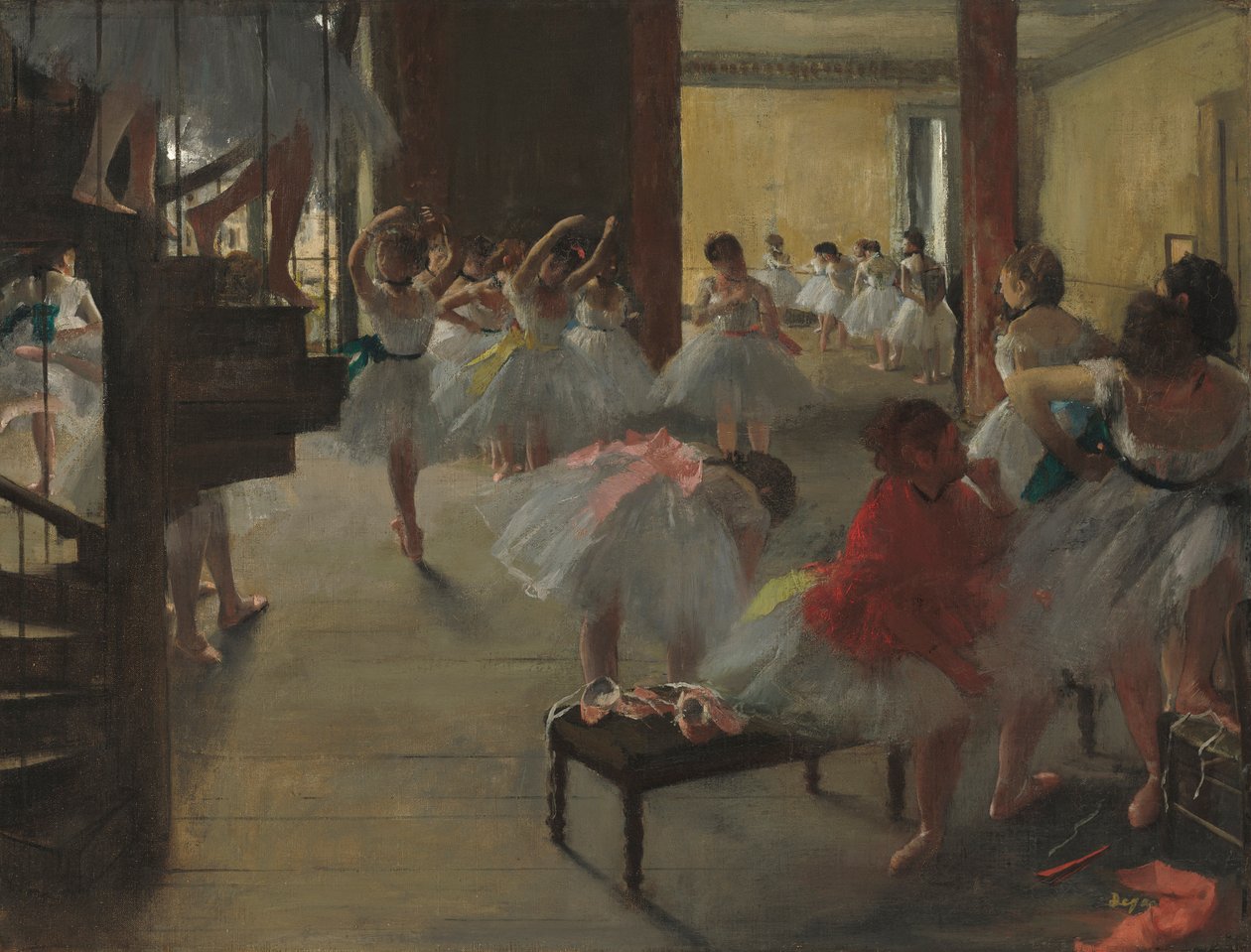 The Dance Class, c.1873 by Edgar Degas