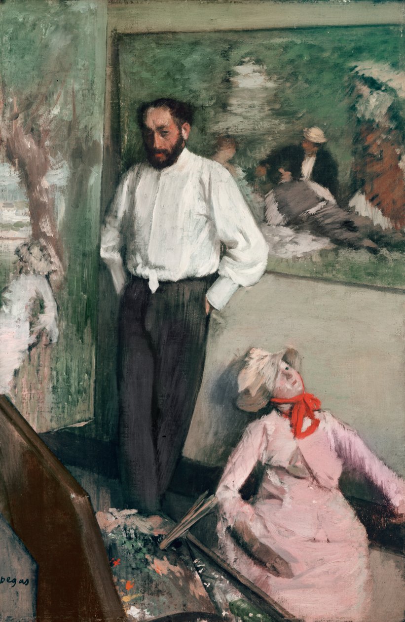 The Man and the Puppet (performance is thought to be of Paul Cézanne and a version of 