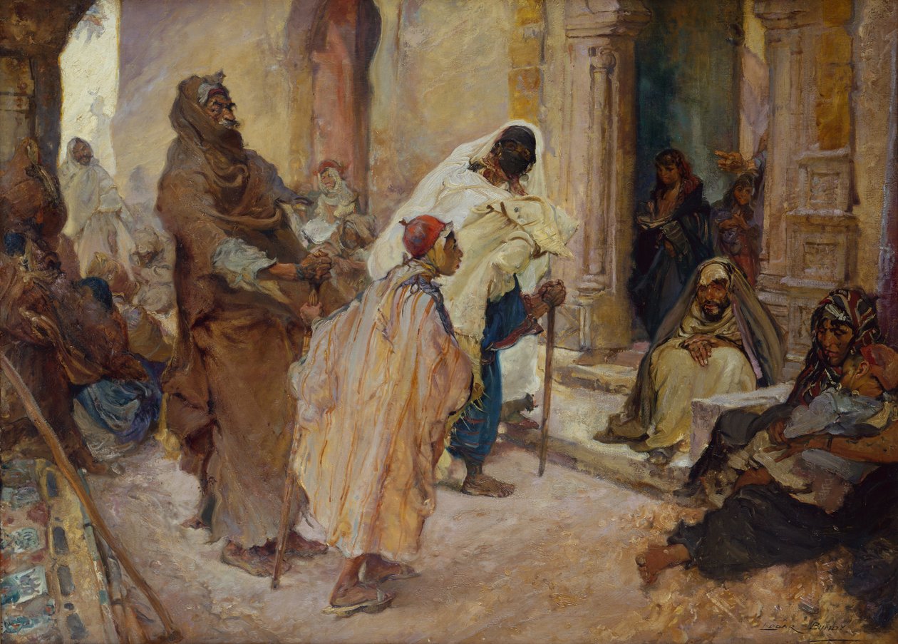 At the Door of the Wali by Edgar Bundy