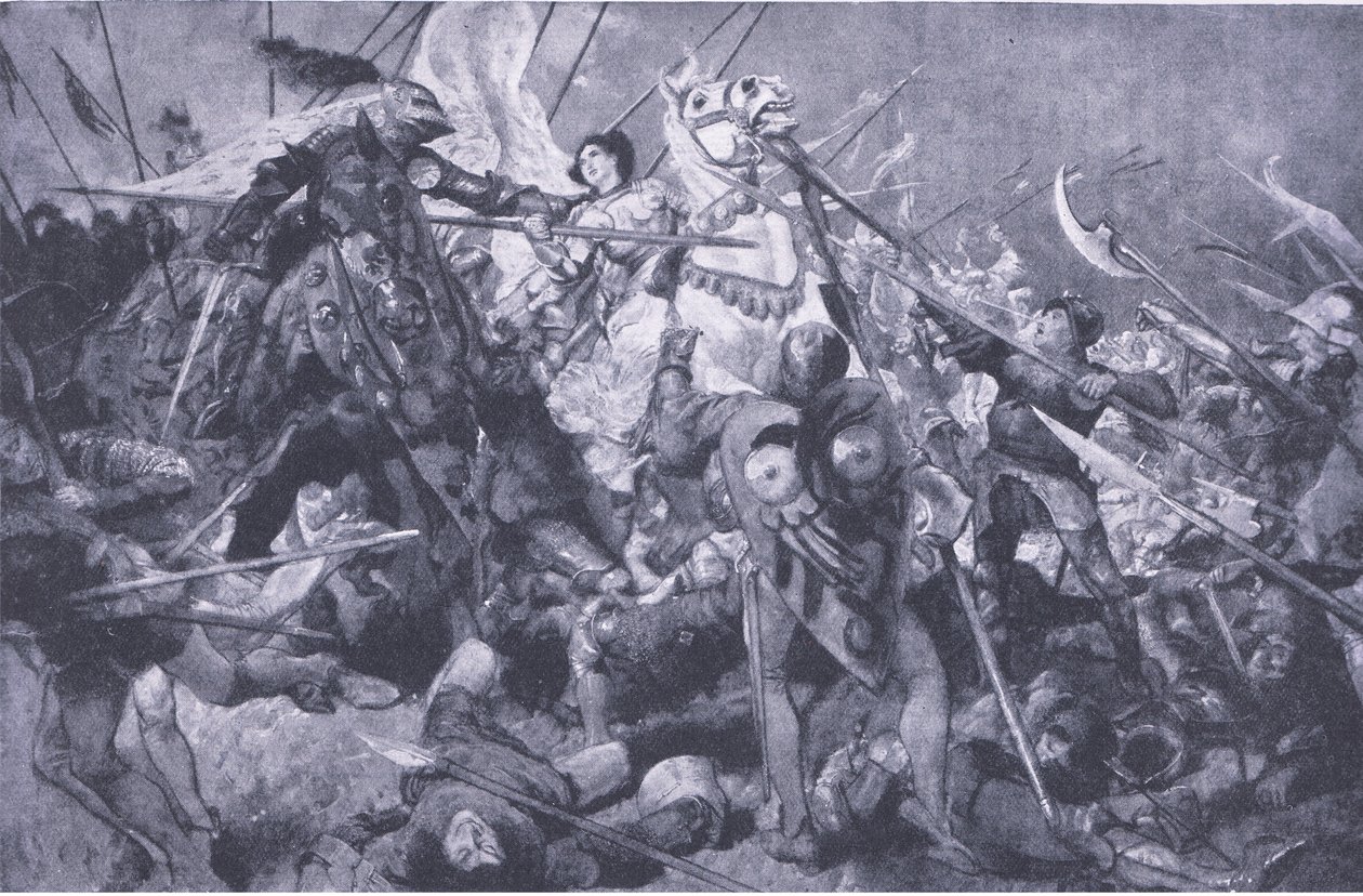 Capture of the Maid before Compiegne by Edgar Bundy