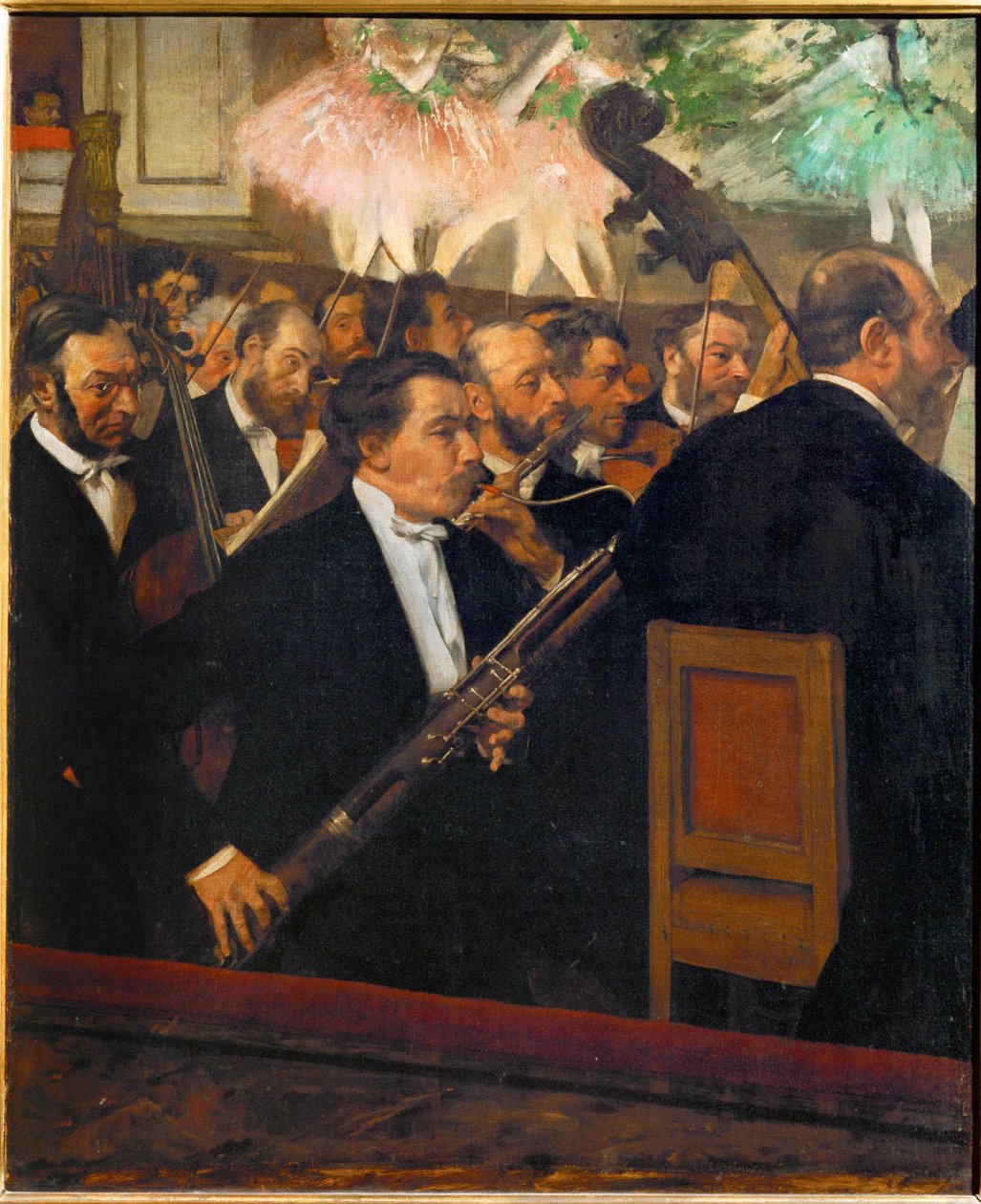 The Orchestra of the Opera by Edgar Degas: Fine art print