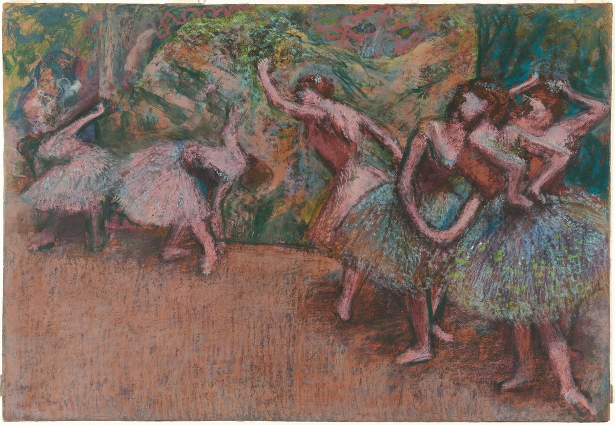 Ballet Scene, c.1907 by Edgar Degas
