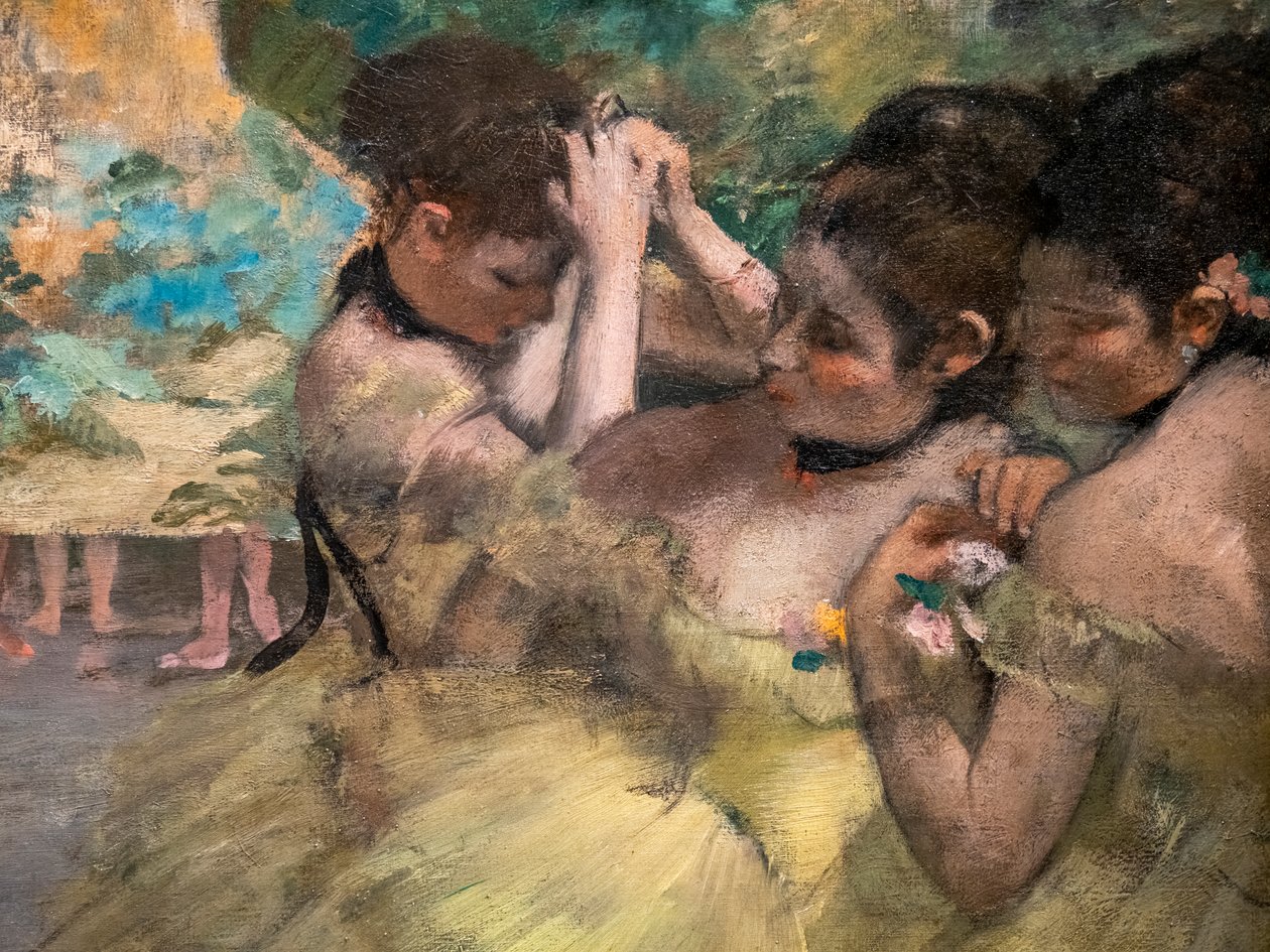 Behind the scenes (detail) (also known as 