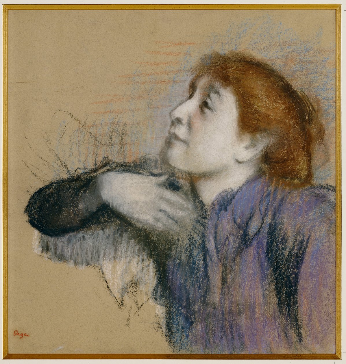 Bust of a Woman, c.1880-85 by Edgar Degas