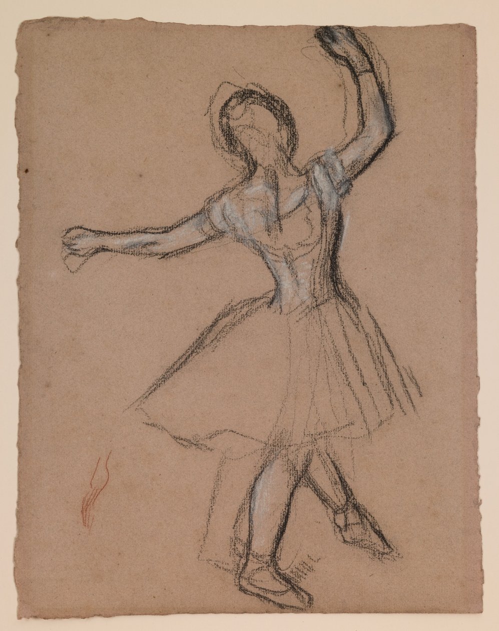 Dancer on Stage and in Motion by Edgar Degas
