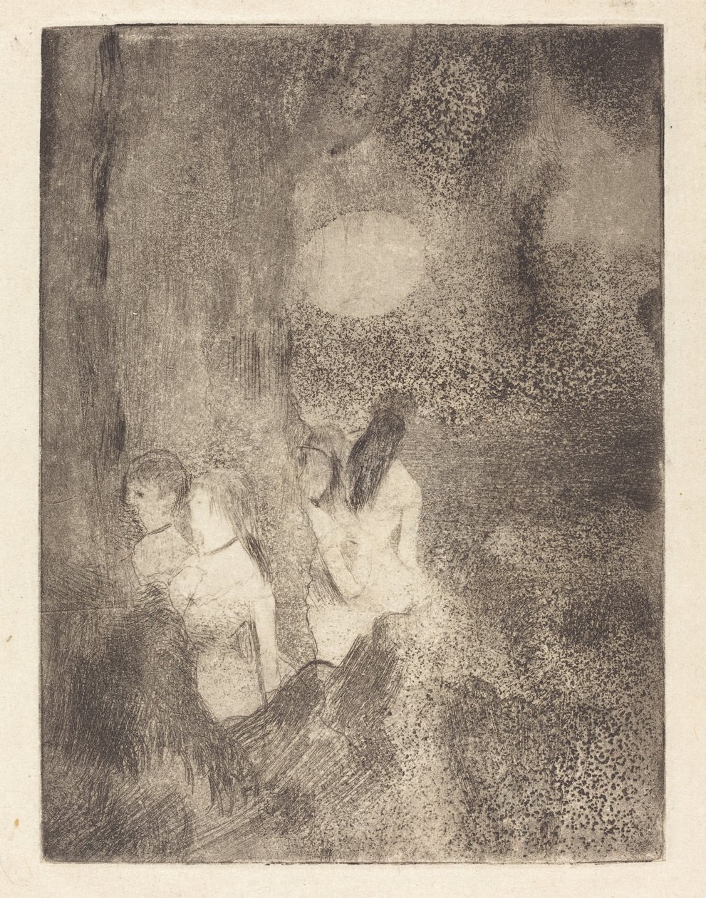 Dancers in the Wings, 1879-1880 by Edgar Degas