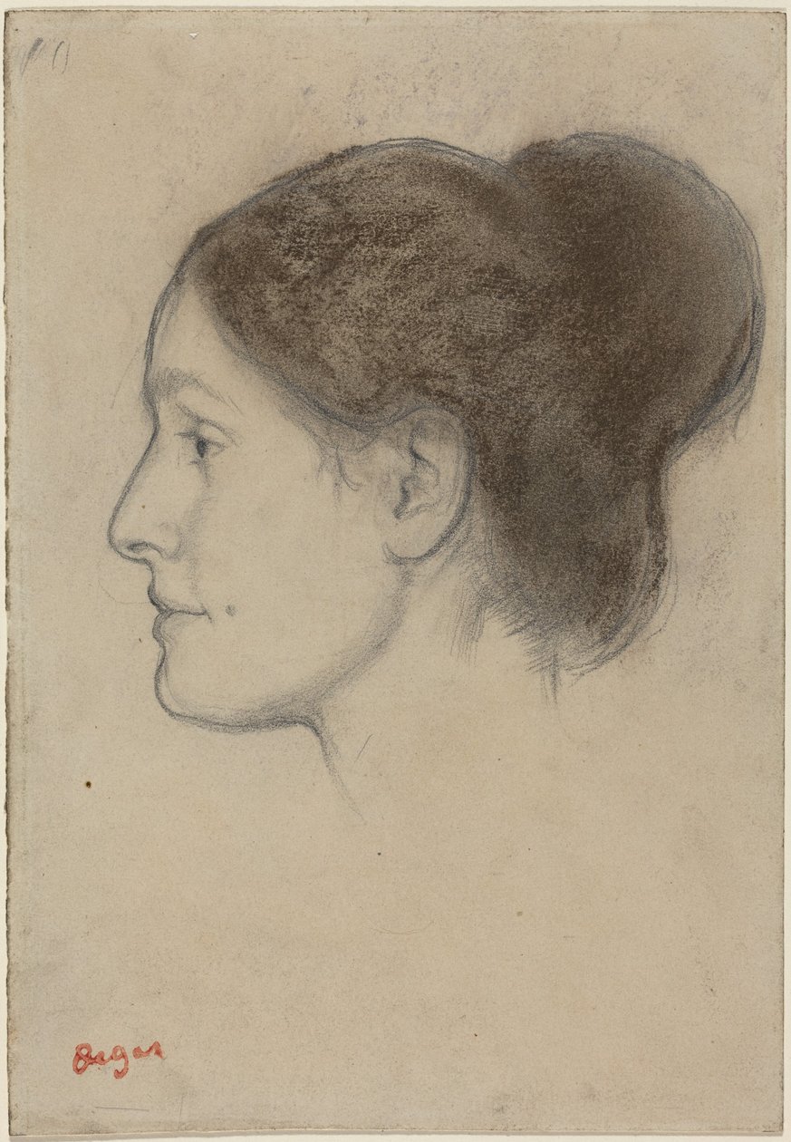 Hortense Valpinçon by Edgar Degas