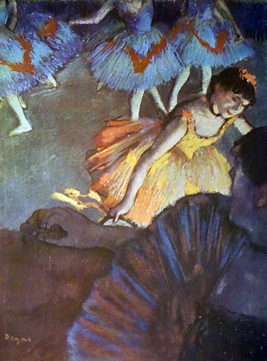 A Ballet Seen from an Opera Box by Edgar Degas