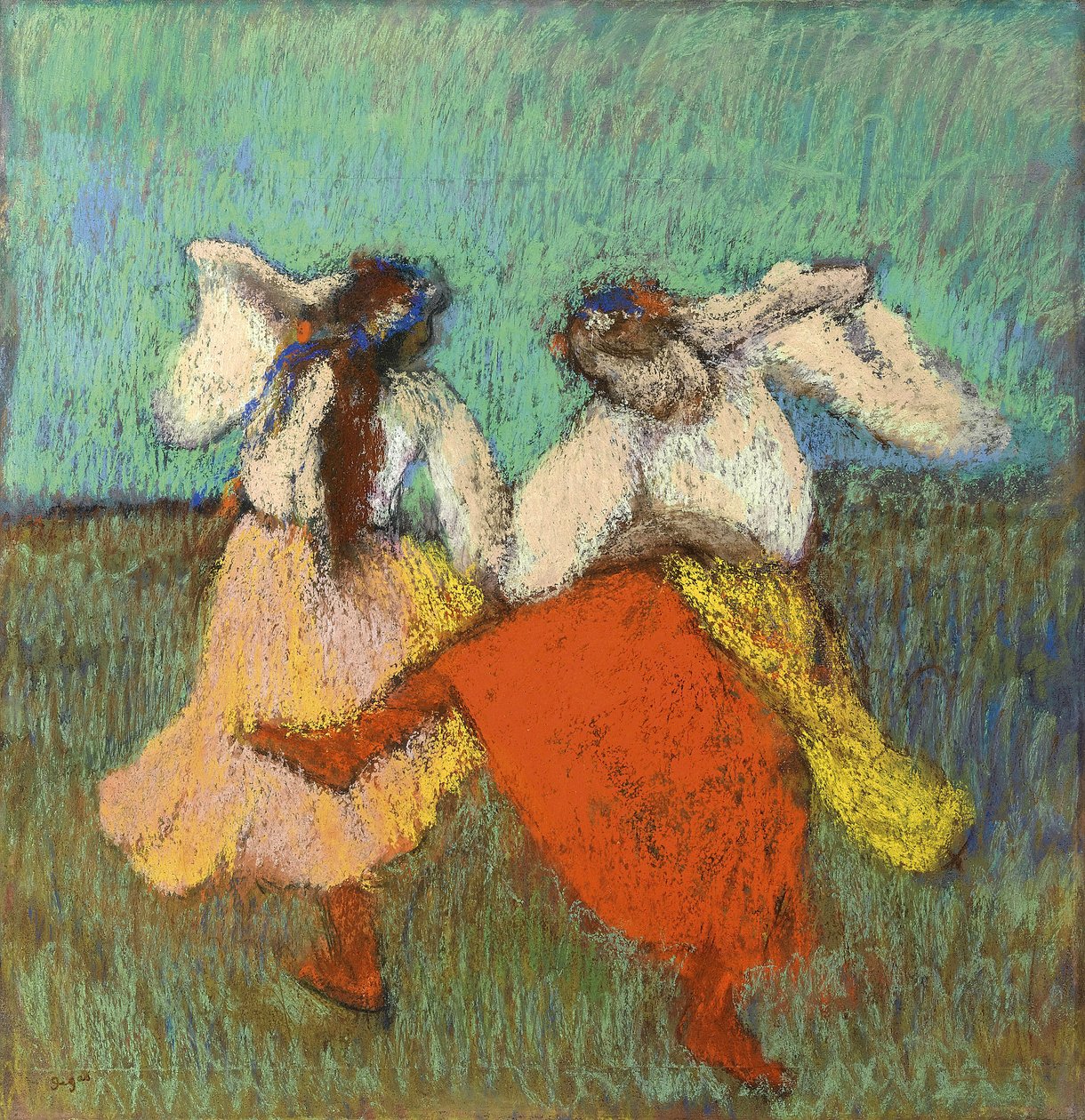 Russian Dancers by Edgar Degas