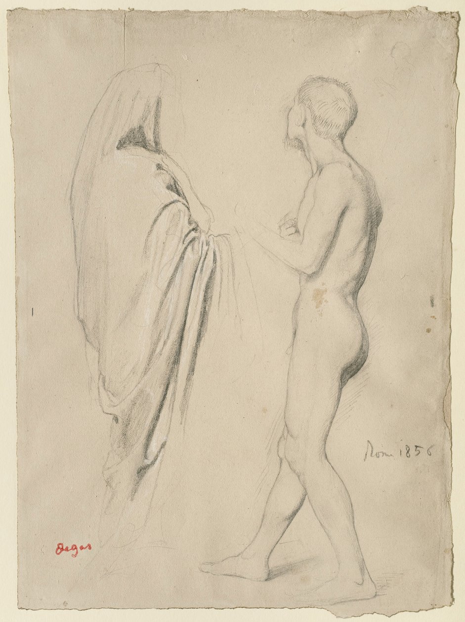 Study for Dante and Virgil by Edgar Degas