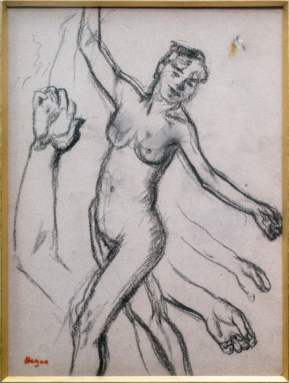 Study of a Woman by Edgar Degas