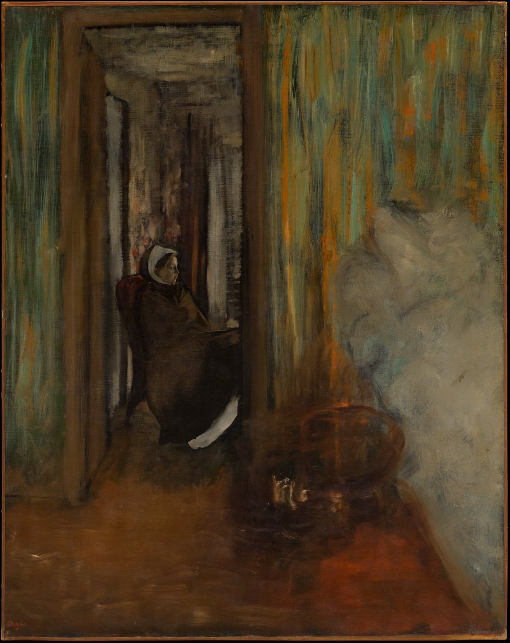 The Nurse by Edgar Degas