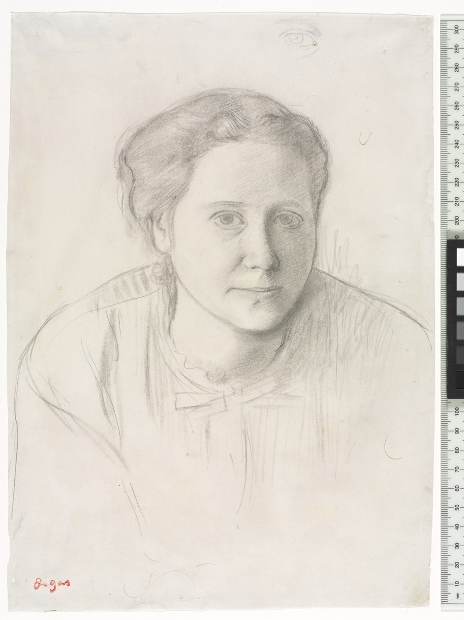 Victoria Dubourg by Edgar Degas