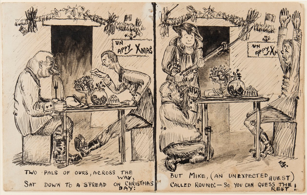 Un Appy Xmas, 17 November 1917 by Edgar Fryer