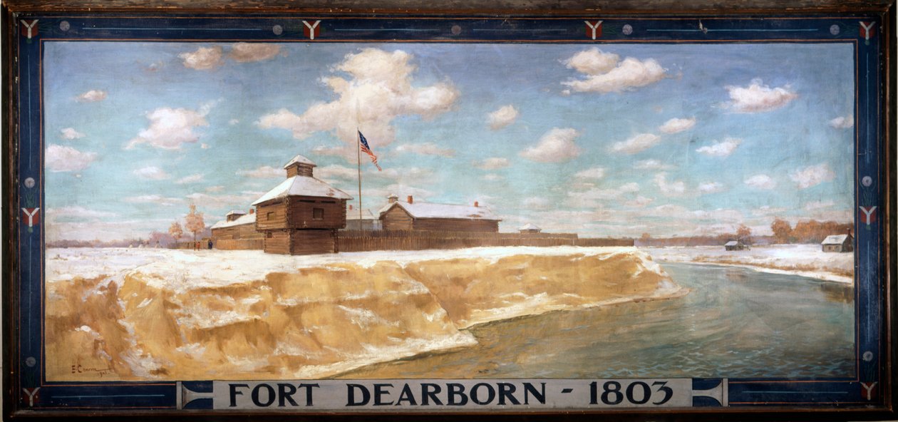 Fort Dearborn - 1803, 1903 by Edgar Spier Cameron