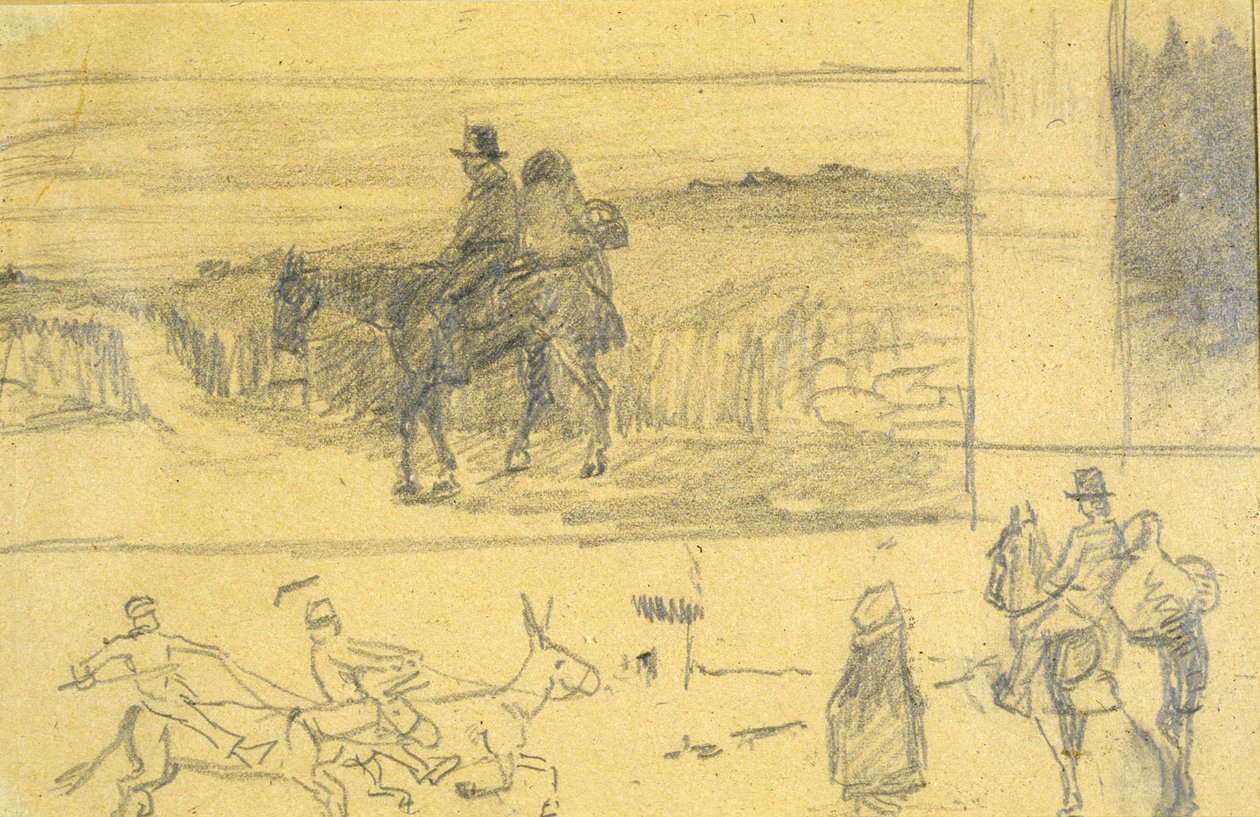An Irish Cart by Edith Oenone Anna Somerville