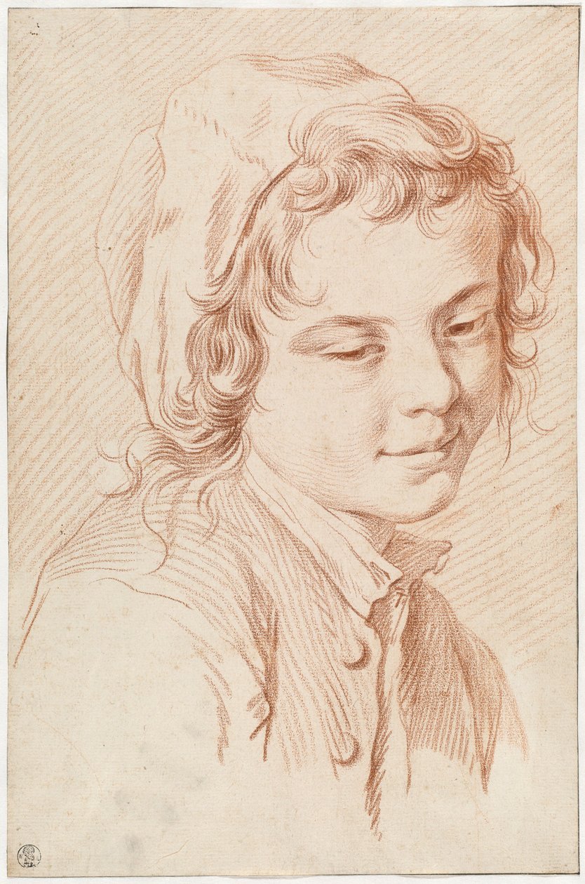 Head of a Boy by Edmé Bouchardon