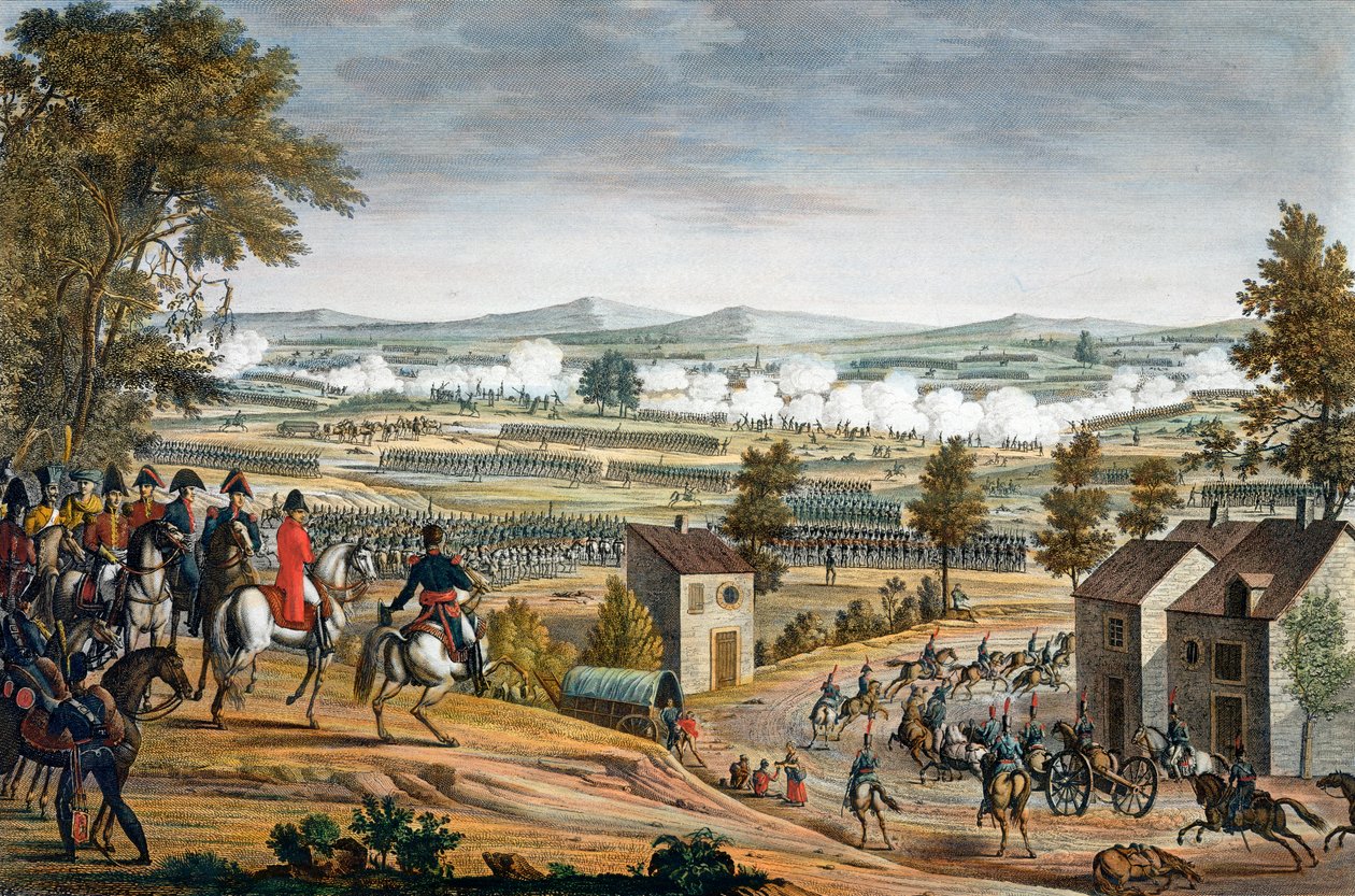The Battle of Lutzen, 2nd May 1813 by Edme Bovinet