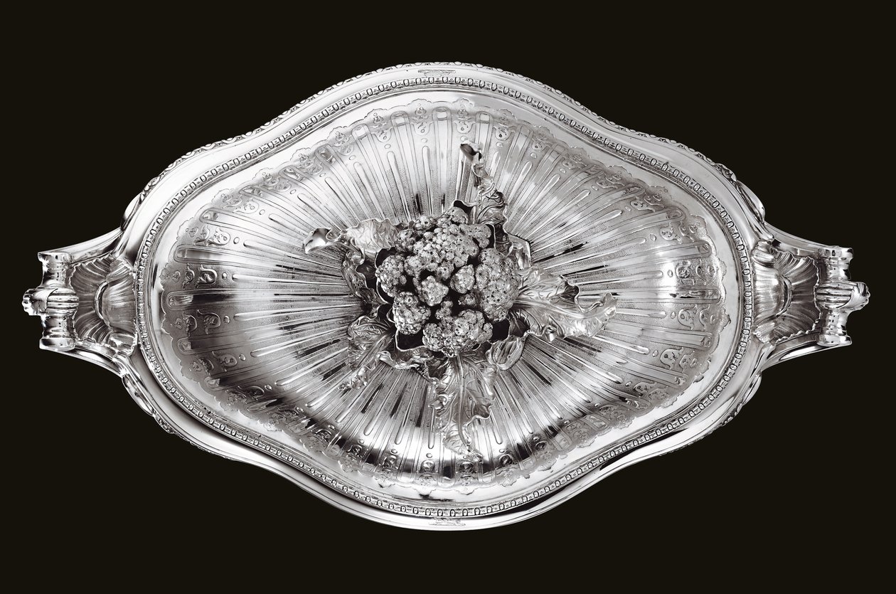 Louis XV tureen, cover and liner by Edme Pierre Balzac