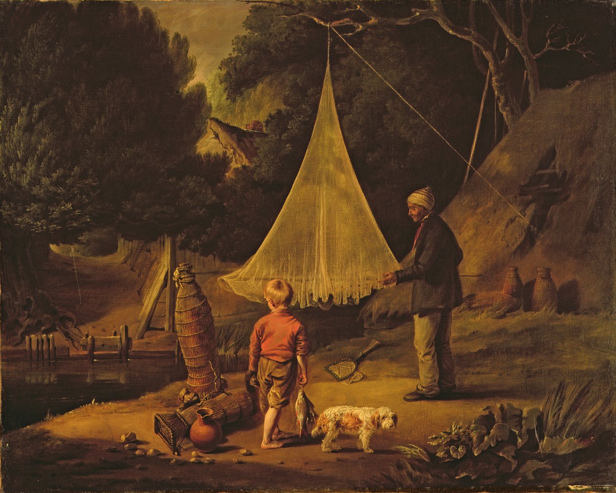 The Eel Catcher by Edmund Bristow