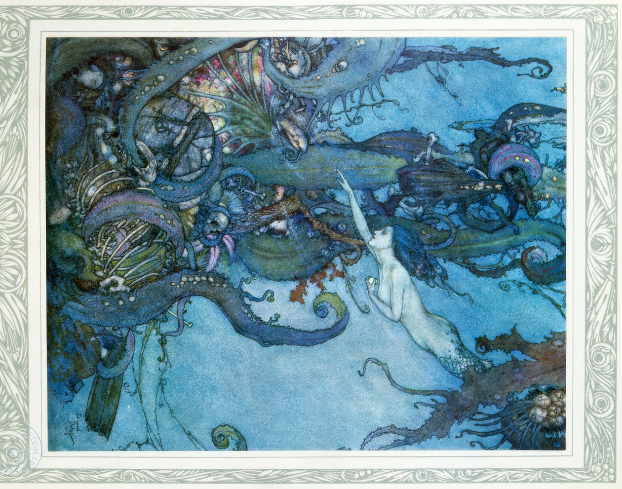 The Little Mermaid by Edmund Dulac