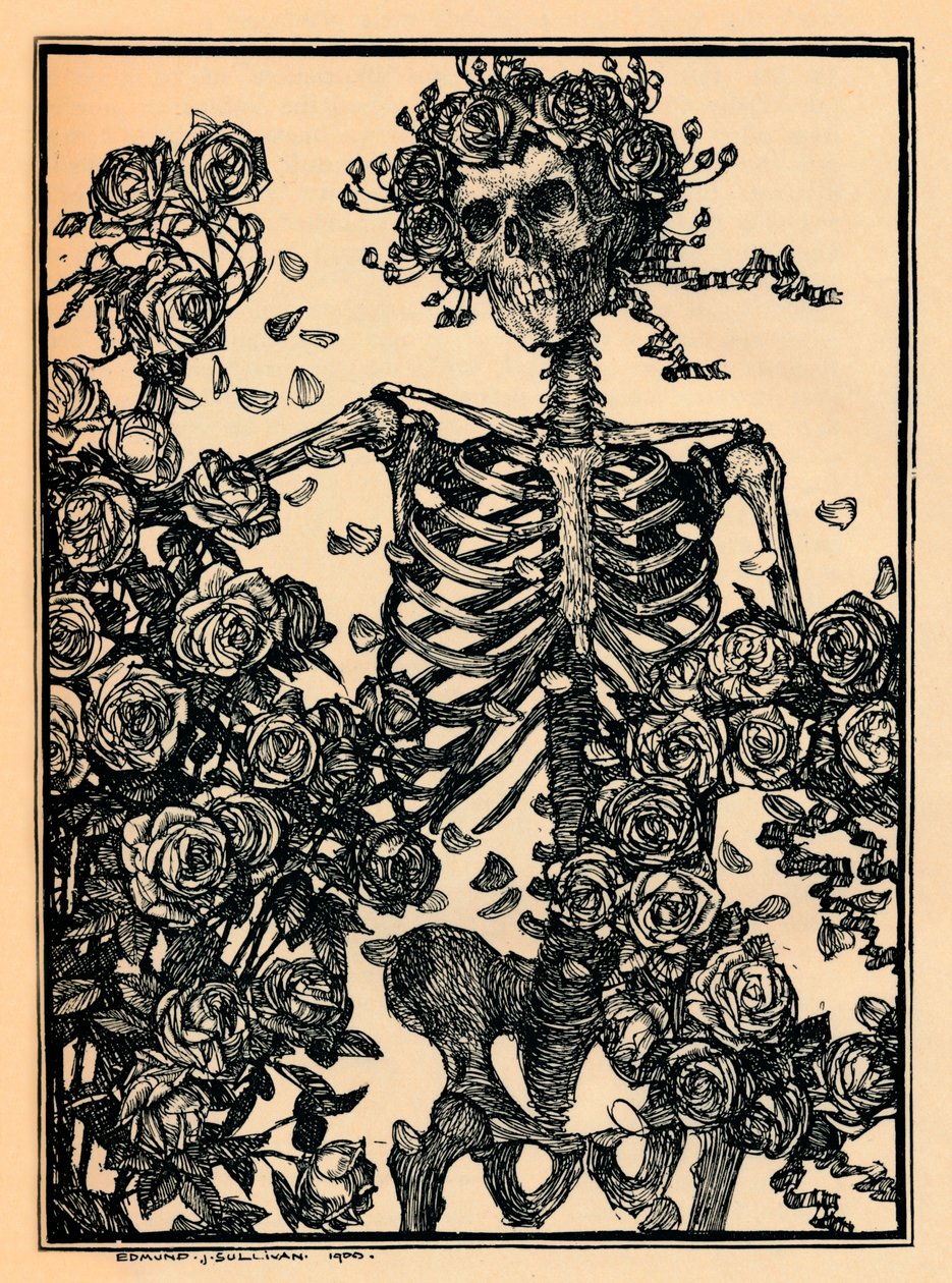 Illustration for The Rubaiyat of Omar Khayyam by Edmund Joseph Sullivan