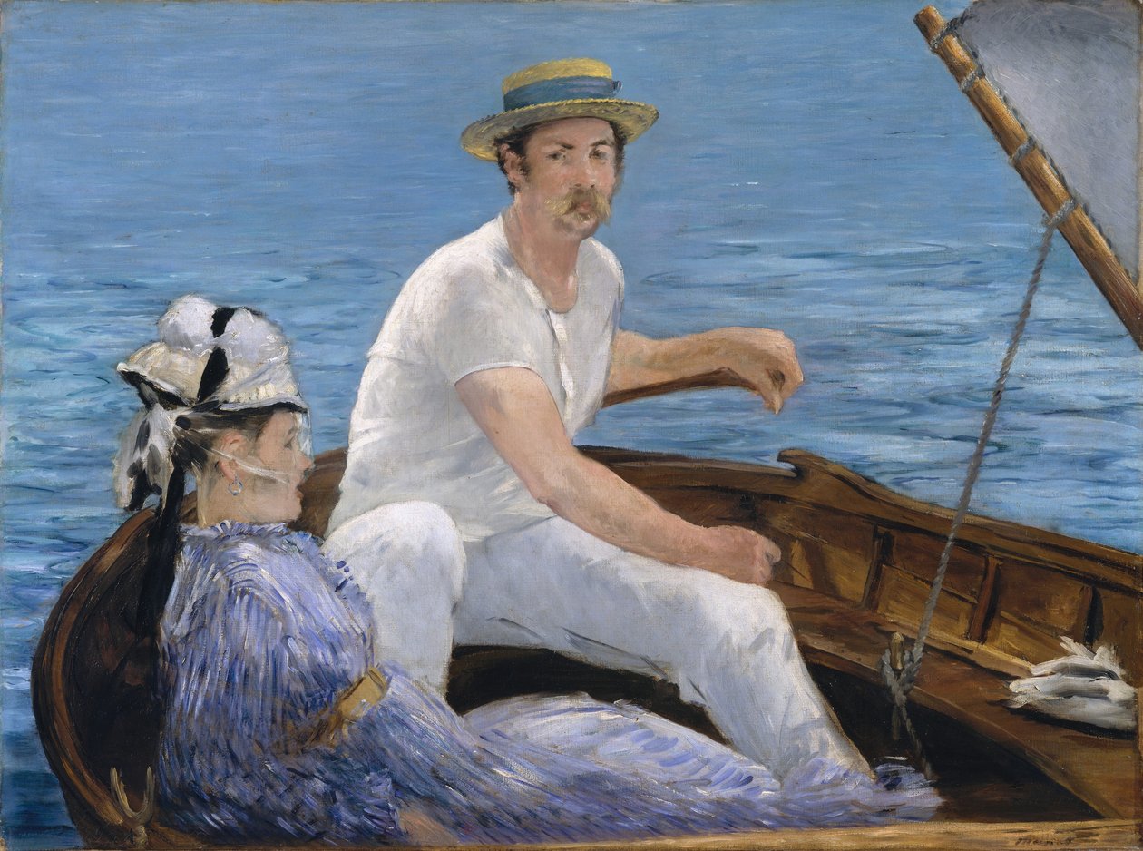 Boating, 1874 by Édouard Manet