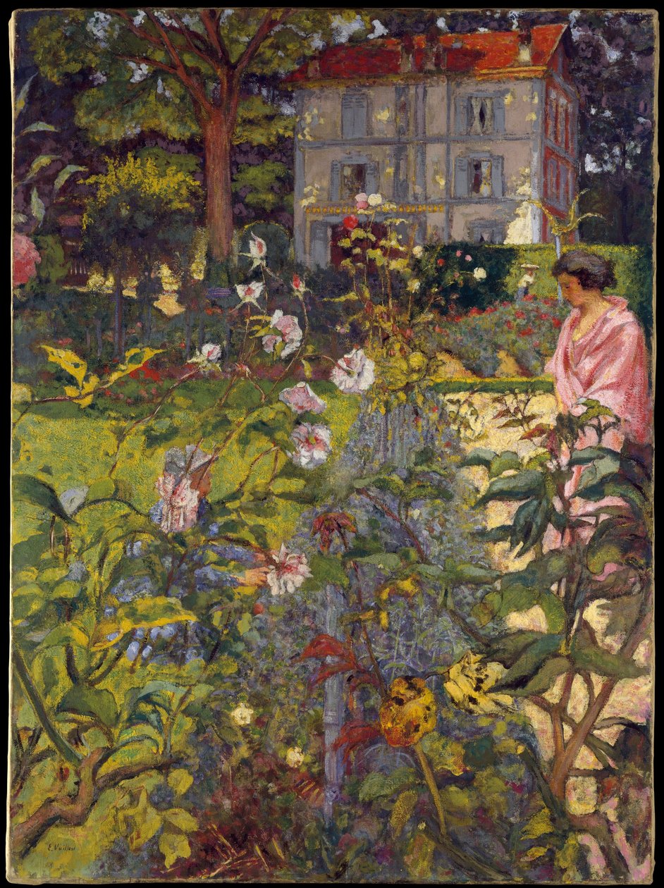 Garden of Vaucresson by Edouard Vuillard