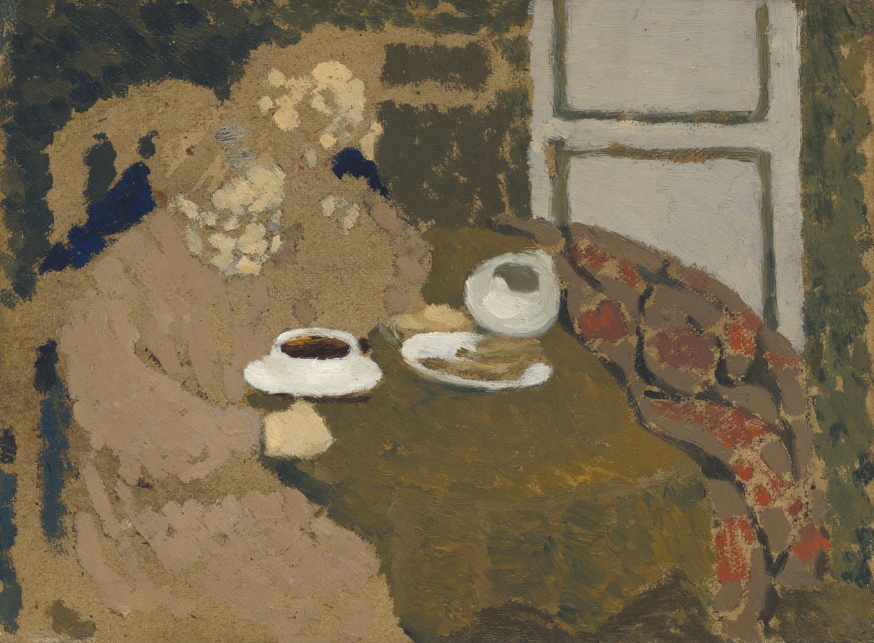 Two Women Drinking Coffee, c.1893 by Edouard Vuillard