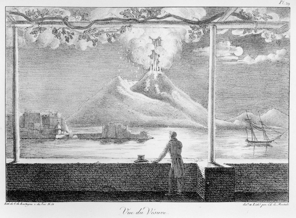 View of Vesuvius, from 