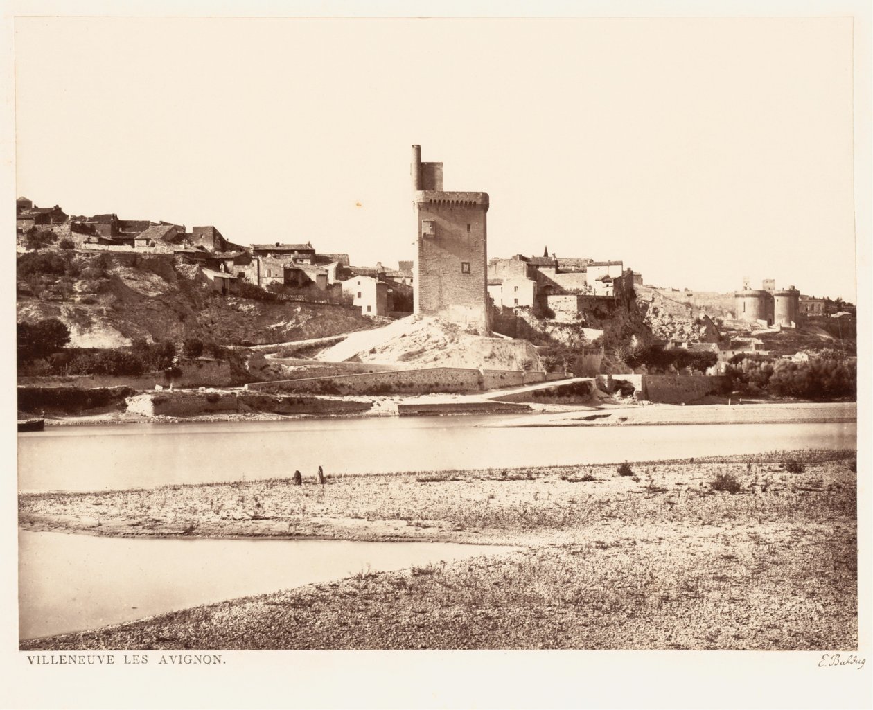 Edouard Baldus Tour Philippe le Bel by Edouard Denis Baldus