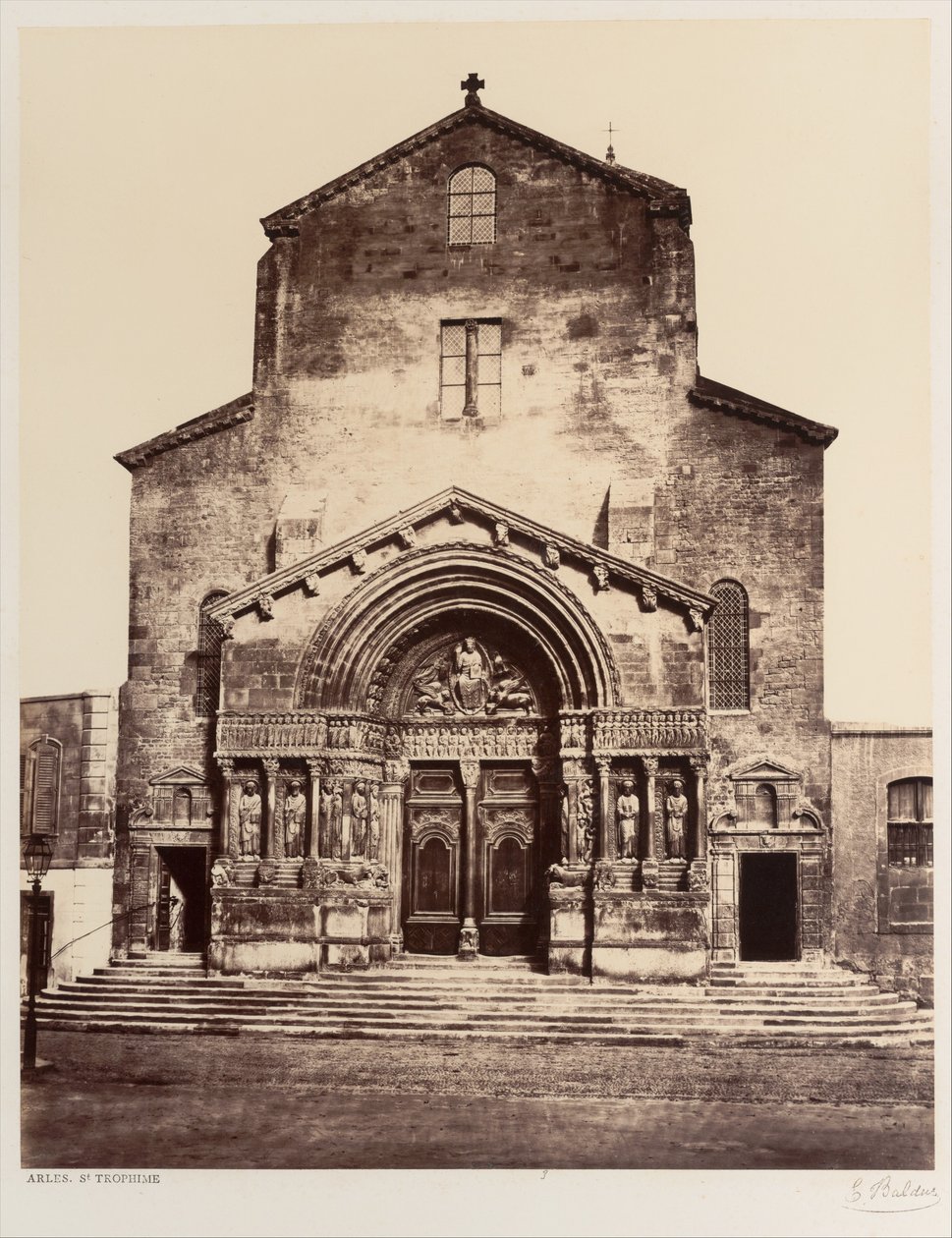 Arles, St. Trophime by Édouard Baldus