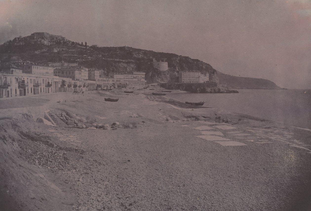 Les Ponchettes in Nice by Édouard Baldus