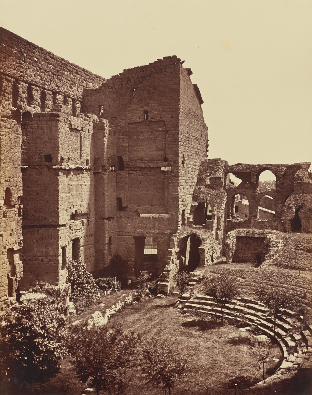 Orange. Ancient Theatre by Édouard Baldus