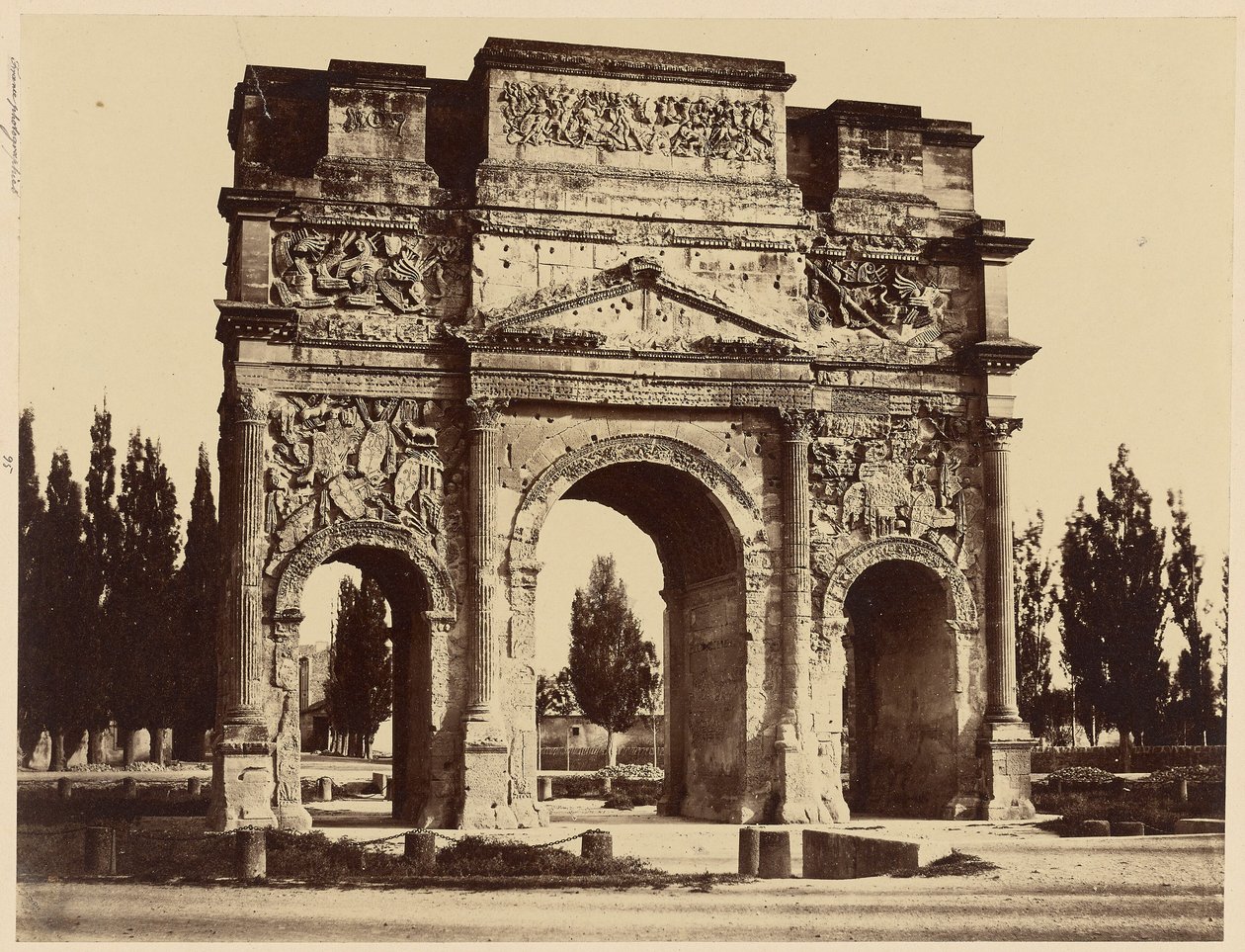 Roman Arch, Orange by Édouard Baldus