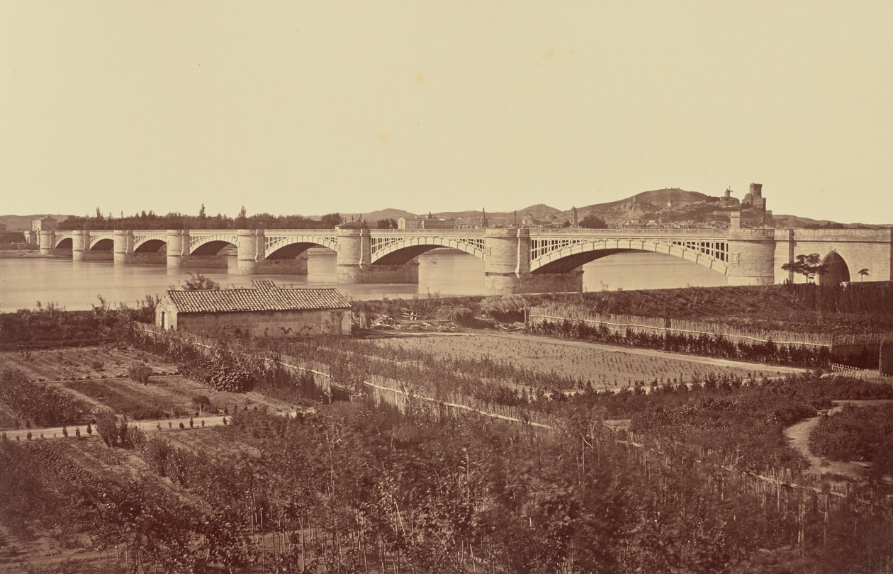 Tarascon. Viaduct by Édouard Baldus