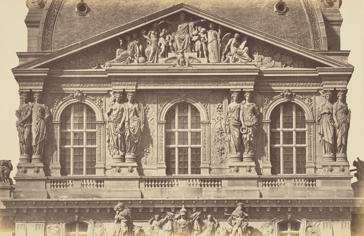 [The Second Floor of the Pavillon Richelieu, Louvre, Paris] by Édouard Baldus
