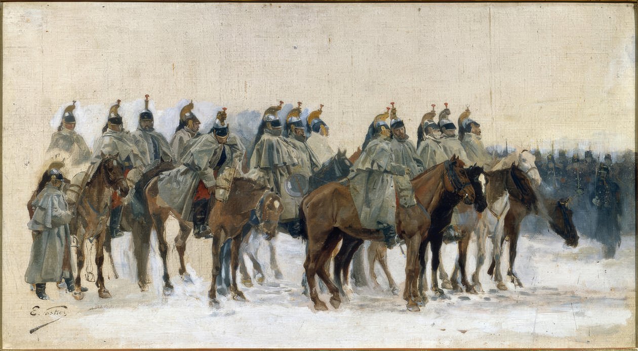 The Cuirassiers by Edouard Castres
