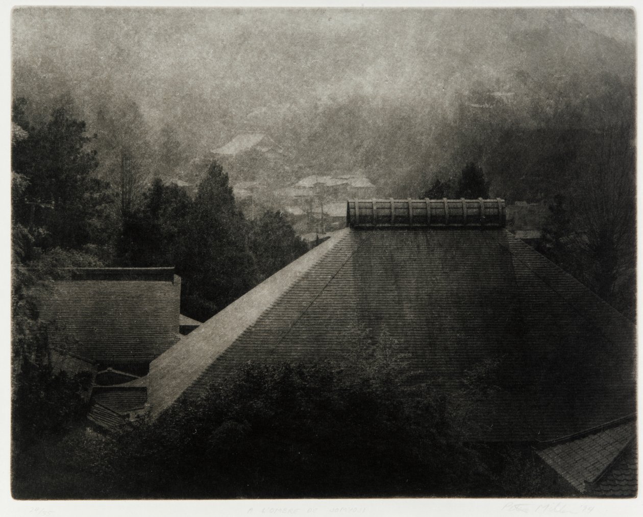In the Shade of Jomyoji, 1994 by Edouard Cremieux