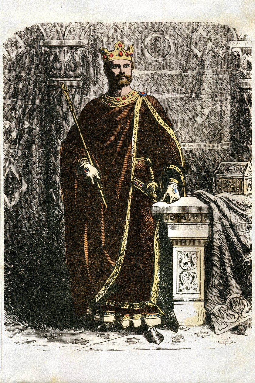 Illustration for Ivanhoe by Edouard & Lix Theodore (1830-1897) Frere