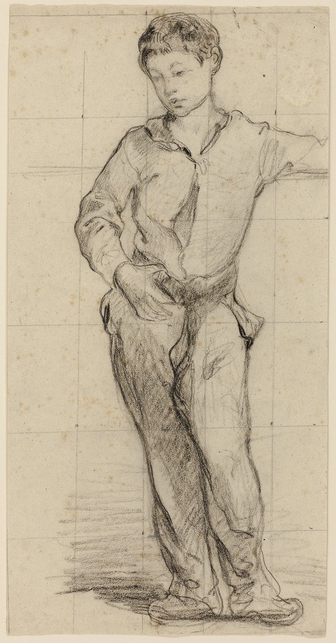 Young Man Standing (Léon Leenhoff) by Édouard Manet
